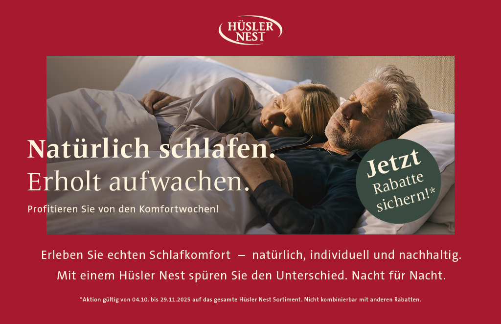 Hüsler Nest Herbstaktion 2025